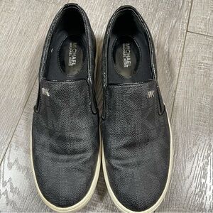 Michael kors slip on shoes size 5.5 black